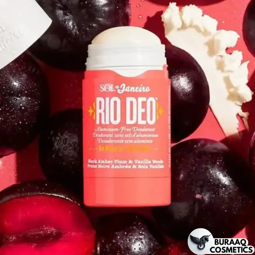 Sol de Janeiro RIO DEO Aluminum-Free Deodorant – Black Amber Plum & Vanilla Woods (57g / 2.0 oz)