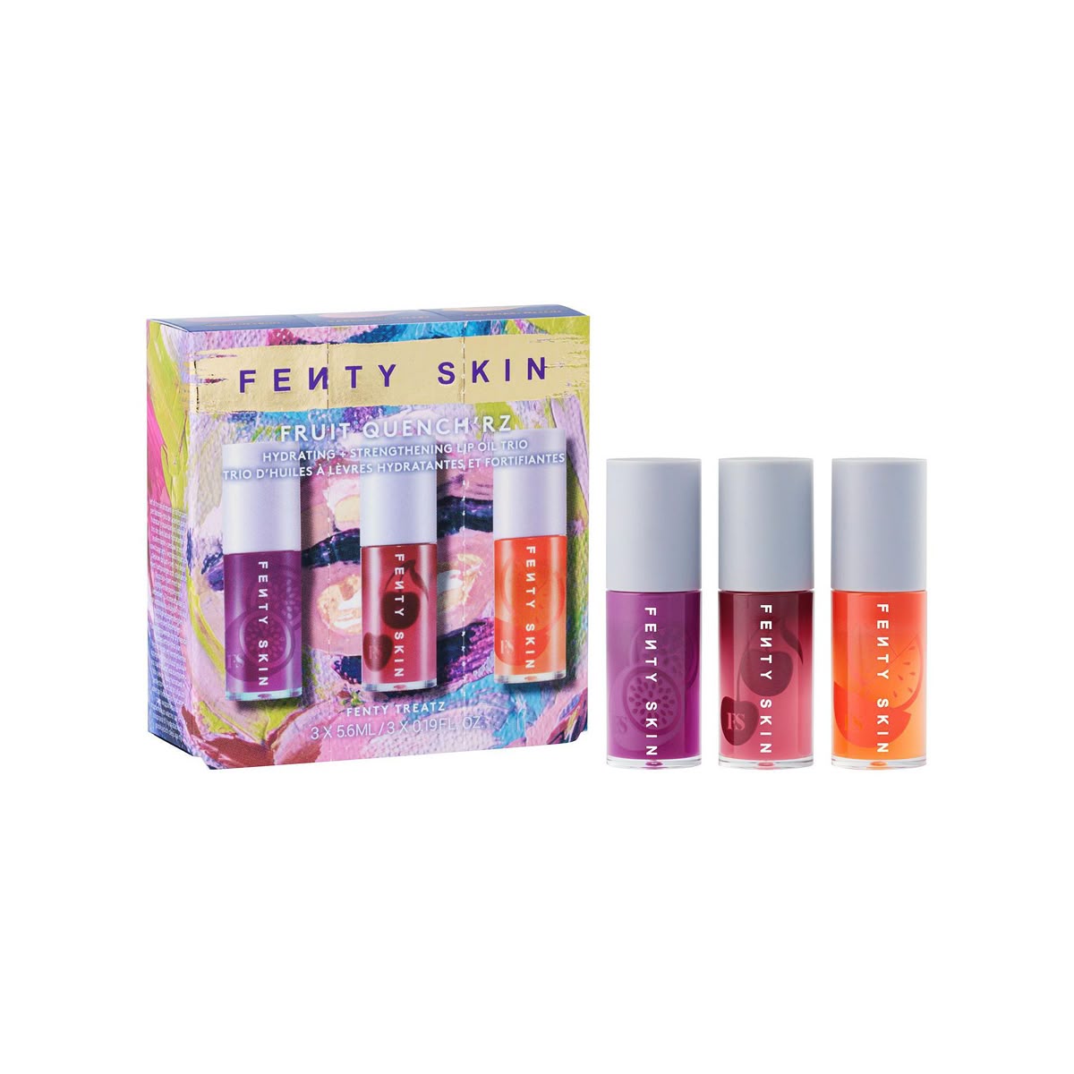 Fenty Skin Fruit Quencherz Lip Oil Trio – 3x5.6ml
