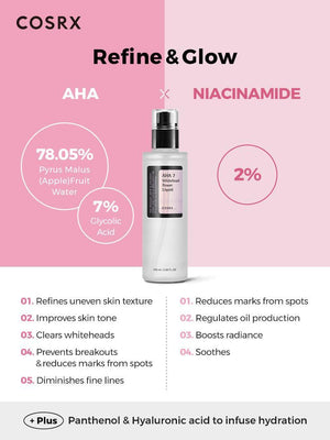 COSRX AHA 7 Whitehead Power Liquid texture