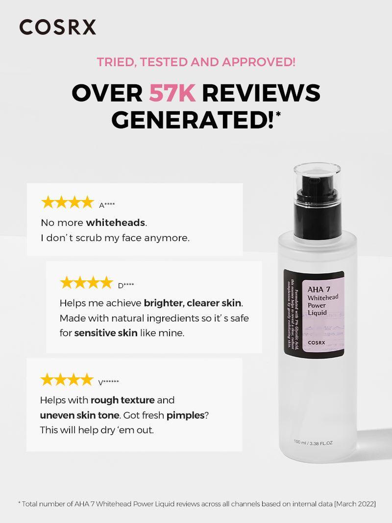 COSRX AHA 7 Whitehead Power Liquid application