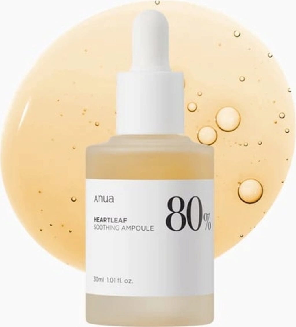 Anua Heartleaf 80% Soothing Ampoule – 30ml