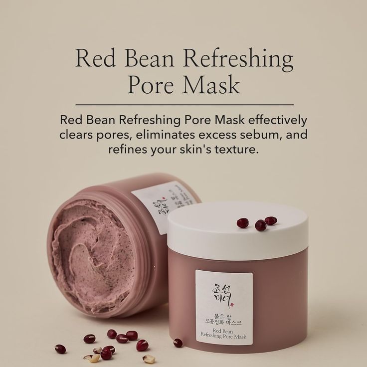 BEAUTY OF JOSEON Red Bean Refreshing Pore Mask – 140ml
