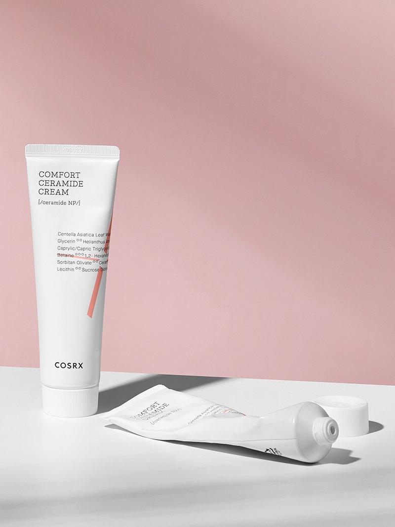 COSRX Balancium Comfort Ceramide Cream back label