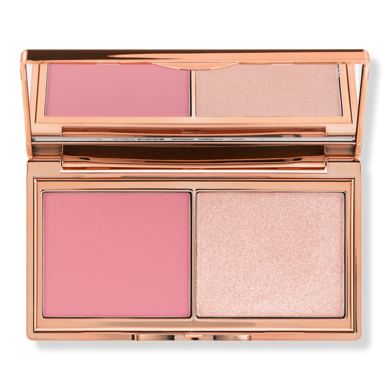 Charlotte Tilbury Mini Hollywood Blush and Glow Palette Fair Medium