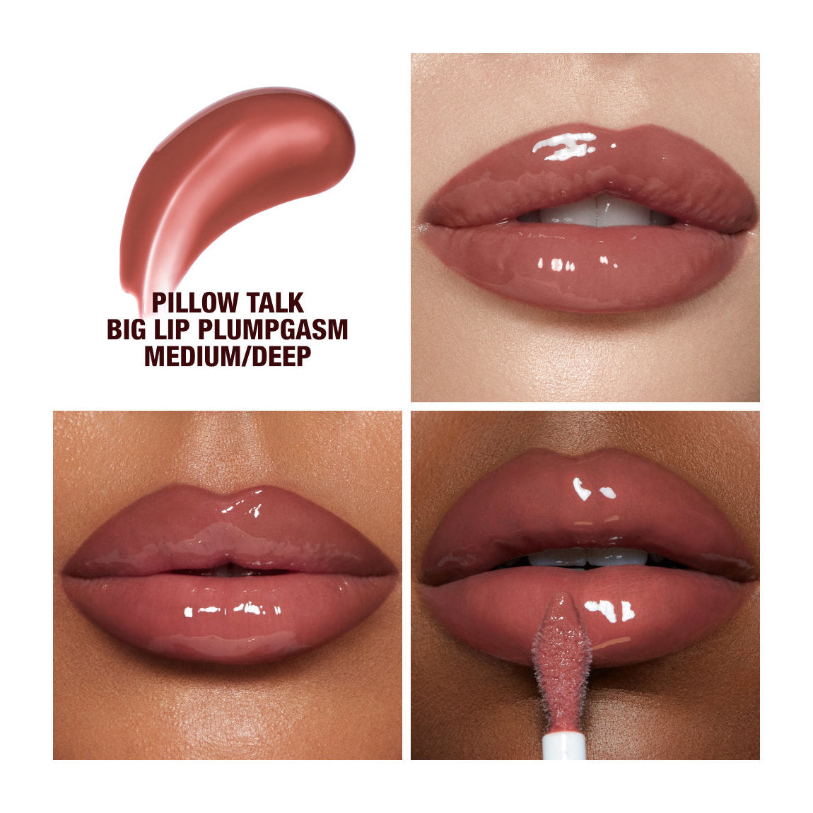 Charlotte Tilbury Pillow Talk Big Lip Plumpgasm Medium Deep