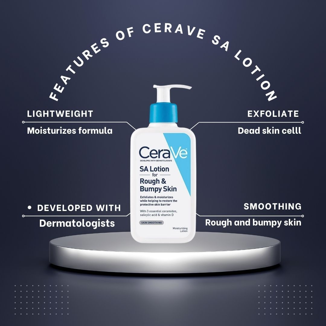 CeraVe SA Lotion for Rough & Bumpy Skin – 237 ml