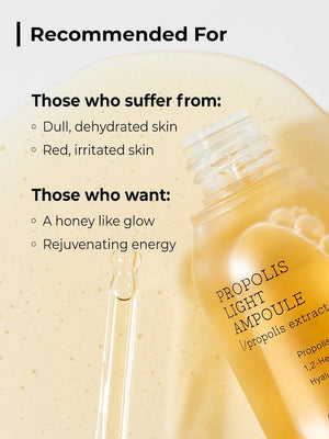 COSRX Full Fit Propolis Light Ampoule application