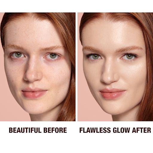 Hollywood Flawless Filter 1 Fair before and after