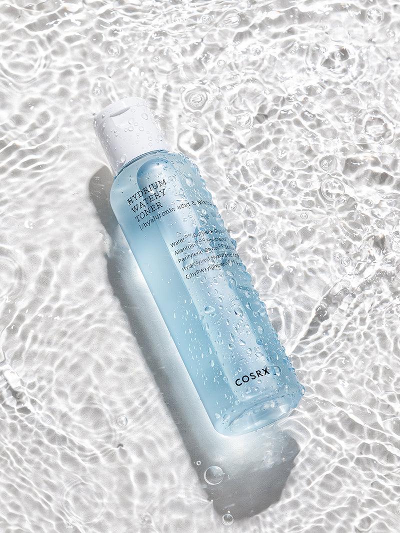 COSRX Hydrium Watery Toner back label