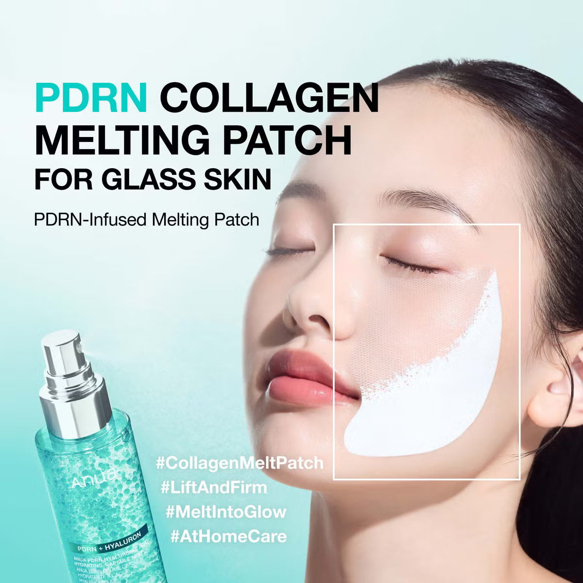 Anua PDRN Collagen Melting Patch for Glass Skin – 1 Patch