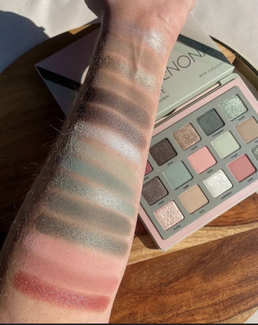 Natasha Denona Retro Glam Eyeshadow Palette swatches