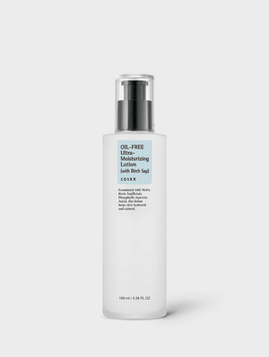 COSRX Oil-Free Ultra-Moisturizing Lotion with Birch Sap 100ml front packaging