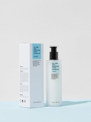 COSRX Oil-Free Ultra-Moisturizing Lotion application
